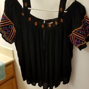 Off-The-Shoulder Boho Top
